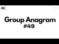 LeetCode 49 - Group Anagram Arrays Hashing DSA Python