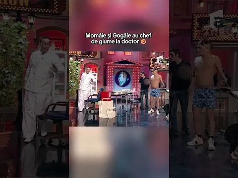 Momâie și Gogâie au chef de glume la doctor 😂🧑🏻⚕️