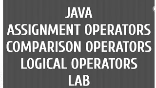 JAVA PROGRAMING LAB - 2