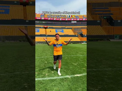 POV: le enseño el Knuckleball a Diego Lainez ⚽️🇲🇽🐯
