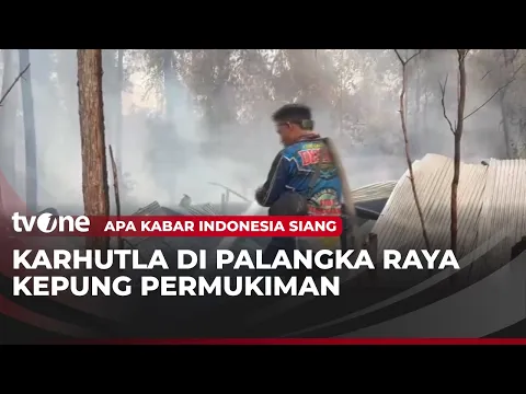 Warga Palangka Raya Cemas, Karhutla Semakin Dekati Permukiman