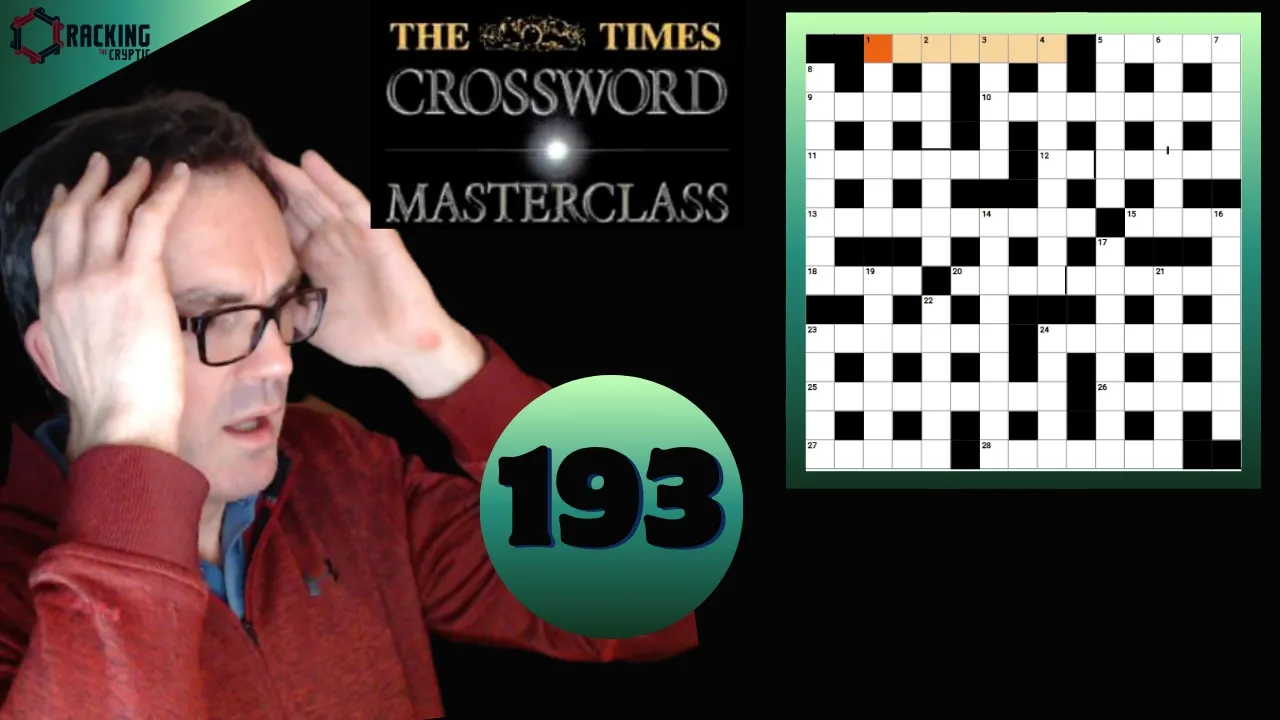 Times Cryptic Masterclass: 23 October 2026 - BRUTAL!!