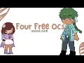 Four Free Ocs Part 3 Offline codes only Gacha Club Grebo