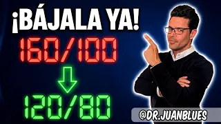 🔴 Cómo BAJAR la PRESIÓN ALTA RÁPIDO y de Forma Natural ‼️