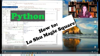 Python Lo Shu Magic Square