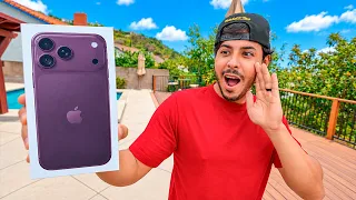 COMPREI O NOVO IPHONE 18 PRO MAX