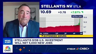 Stellantis to invest 13 billion in U S operations plans to add 5 000 jobs