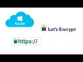 Add HTTPS with Let s Encrypt to an Azure App Service
