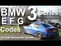 BMW 3 Series E F G codes Which BMW 3 series do I have Entwicklung Development