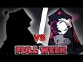 FRIDAY NIGHT FUNKIN' mod EVIL Boyfriend VS Taki FULL WEEK (Remake)