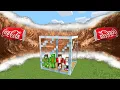 Download Lagu COCA COLA TSUNAMI vs. Doomsday GLASS Bunker With FAMILY!