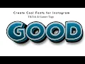 Fancy Text Generator 2025 Create Cool Fonts for Instagram TikTok Gamer Tags