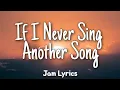 Download Lagu If I Never Sing Another Song - Matt Monro ✓Lyrics✓