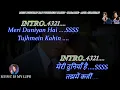Download Lagu Meri Duniya Hai Tujhme Kahin Karaoke With Scrolling Lyrics Eng. \u0026 हिंदी
