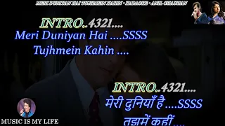 meri duniya hai tujhme kahin karaoke with scrolling lyrics eng u0026