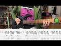 Killing Joke - Millennium (Guitar Playthrough with Tabs)