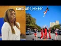 GYMNASTS vs COACH Stunts and Acrobatics Challenge ft Cast of Netflix Cheer