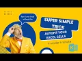 How to Autofit Cells in Excel in Less Than 1 Minutes