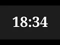 18 Minutes 34 Seconds Countdown Timer