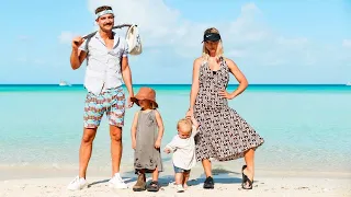 Wearing ONLY the Clothes we Find on the Beach! (Restaurant was embarrassing…)