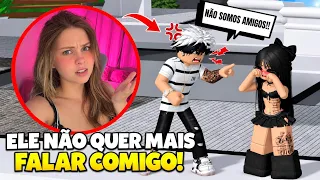 perdi a amizade? meu amigo está agindo de um jeito muito estranho no Brookhaven