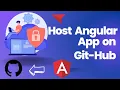 Host Angular App on Github Host a Website on GitHub Free Github pages Angular Tutorials