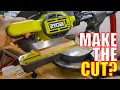 DIY or PRO RYOBI 18V 7- Sliding Compound Miter Saw Review PBT01B