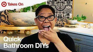 Affordable Ways to Upgrade Your Bathroom Ft Kiva Brent Target Takes On