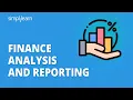 Finance Analysis And Reporting Finance Analyst Training Python Data Analytics 2026 Simplilearn