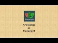 Playwright API testing GET method Automation using javascript and typescript postman