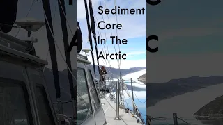Sediment core in Greenland