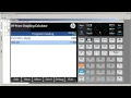 HP Prime - Creating Hello world and transferring programs