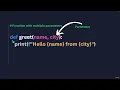 2 Functions with Inputs 10 Beginner Functions with Inputs Python Professional Course