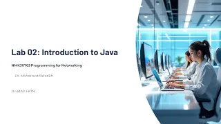 Lab 02 Introduction to Java 2