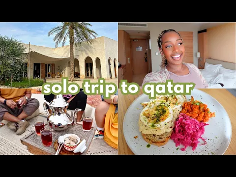 Download MP3 SOLO TRIP TO QATAR *wow* | souq waqif, art museum, traditional food, and more | cheymuv