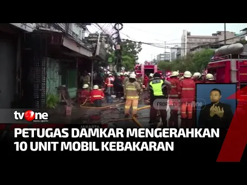 Kebakaran Pipa Gas di Tamansari Jakbar, Kebocoran Diduga Dari Pipa yang Berkarat