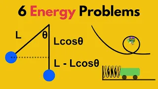 6 Work Energy and Power Problems You MUST Know for AP Physics 1