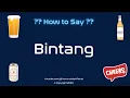Download Lagu How to Pronounce Bintang? (CORRECTLY) | Pronunciation Planet