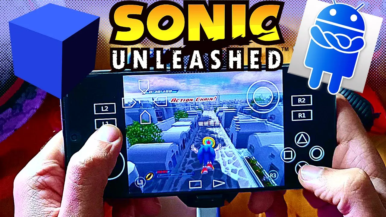 Sonic Unleashed AetherSX2 - PS2 Emulator Android Gameplay - 2023