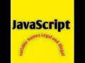 legal and illegal variable name in js