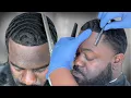 High Taper Haircut with CRAZY Wave Pattern - ASMR GAMECHANGER