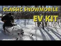 Classic Snowmobile EV Kit with Alltrax and BigBattery