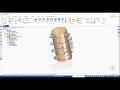 Helical pattern in SolidEdge