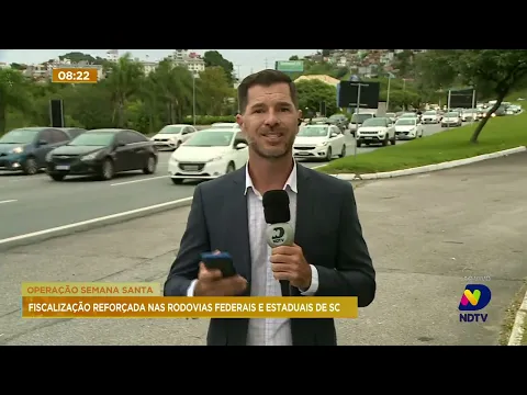 'Operação Semana Santa' segue ate domingo nas rodovias catarinenses