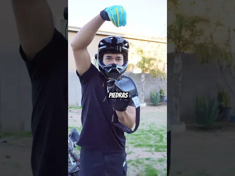 Por esta razón son importantes los goggles en las rutas 😱