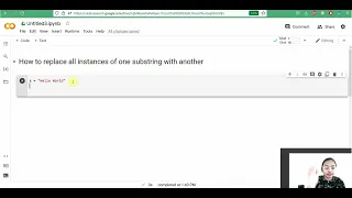 How to replace all occurrences of a substring in a string in Python