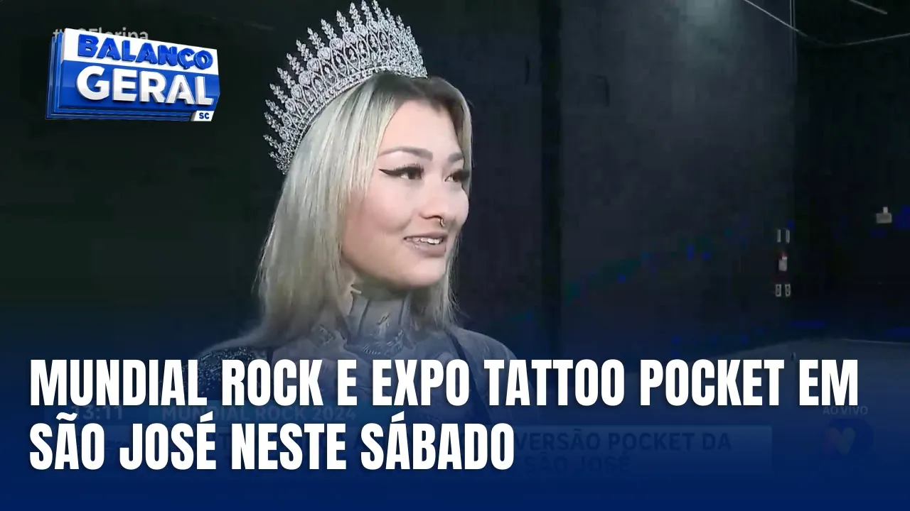 Mundial Rock começa neste sábado com Expo Tattoo Pocket em São José
