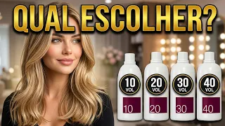 QUAL OX ÁGUA OXIGENADA USAR? 10, 20, 30 OU 40 VOLUMES EXPLICADAS DE FORMA SIMPLES