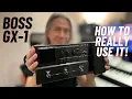 Lagu Boss GX-1! How to use it in a real world context!