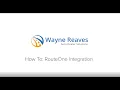 How to RouteOne Integration